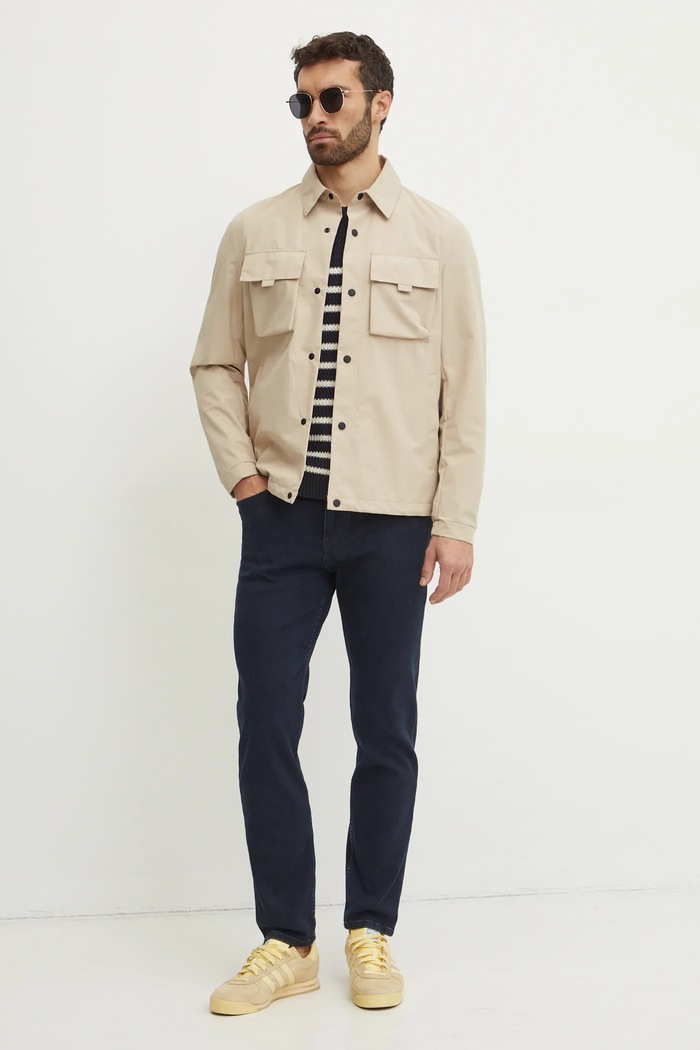 BOSS jeansi 50532623 bleumarin SS25