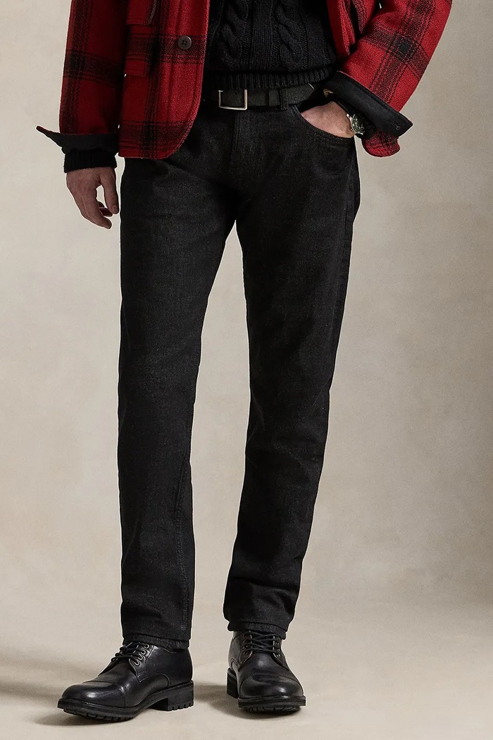 Džíny Polo Ralph Lauren 710945553 černá SS25