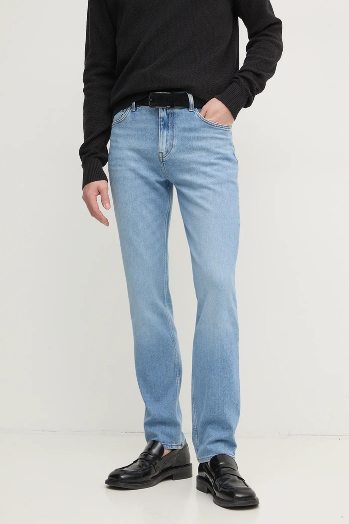 Džíny Tommy Hilfiger modrá MW0MW37811