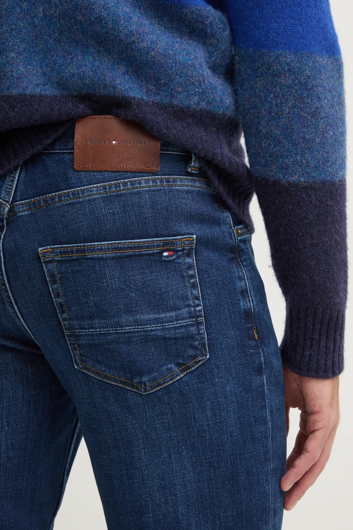 Rifle Tommy Hilfiger tmavomodrá MW0MW39034