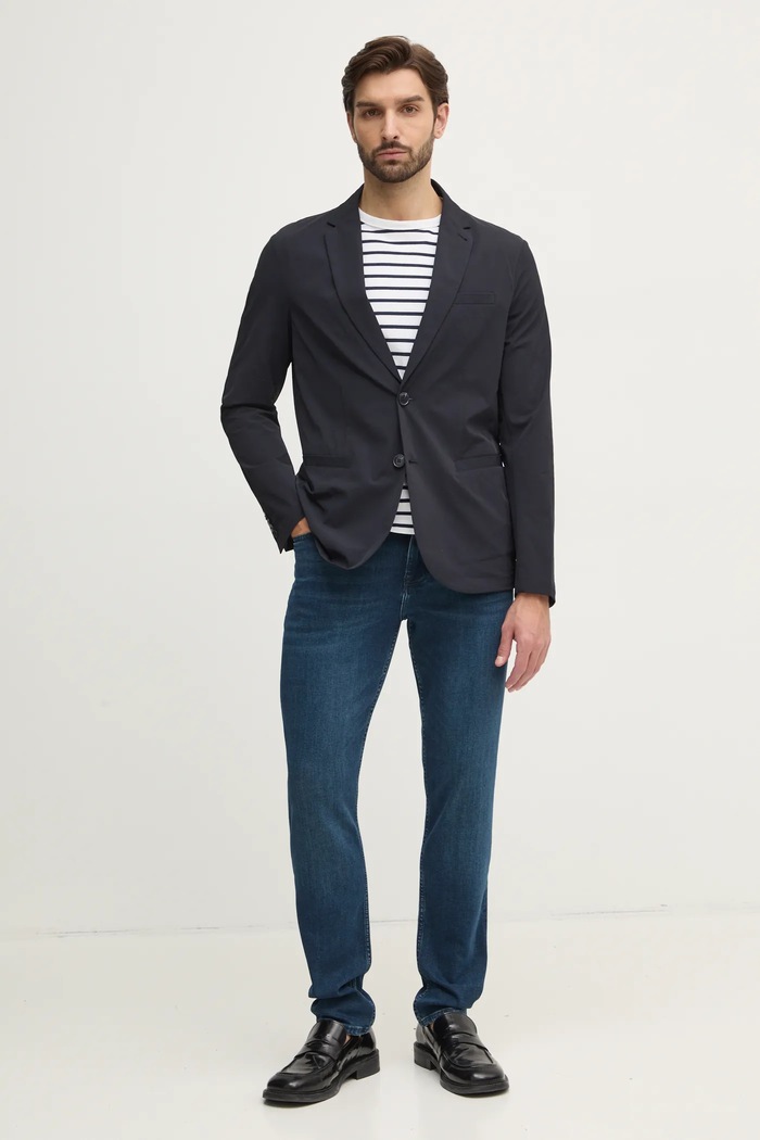 Τζιν παντελόνι Tommy Hilfiger MW0MW39035 σκούρο μπλε SS25