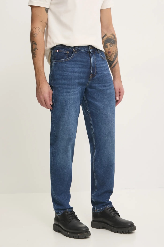 Džíny Tommy Hilfiger modrá MW0MW39038