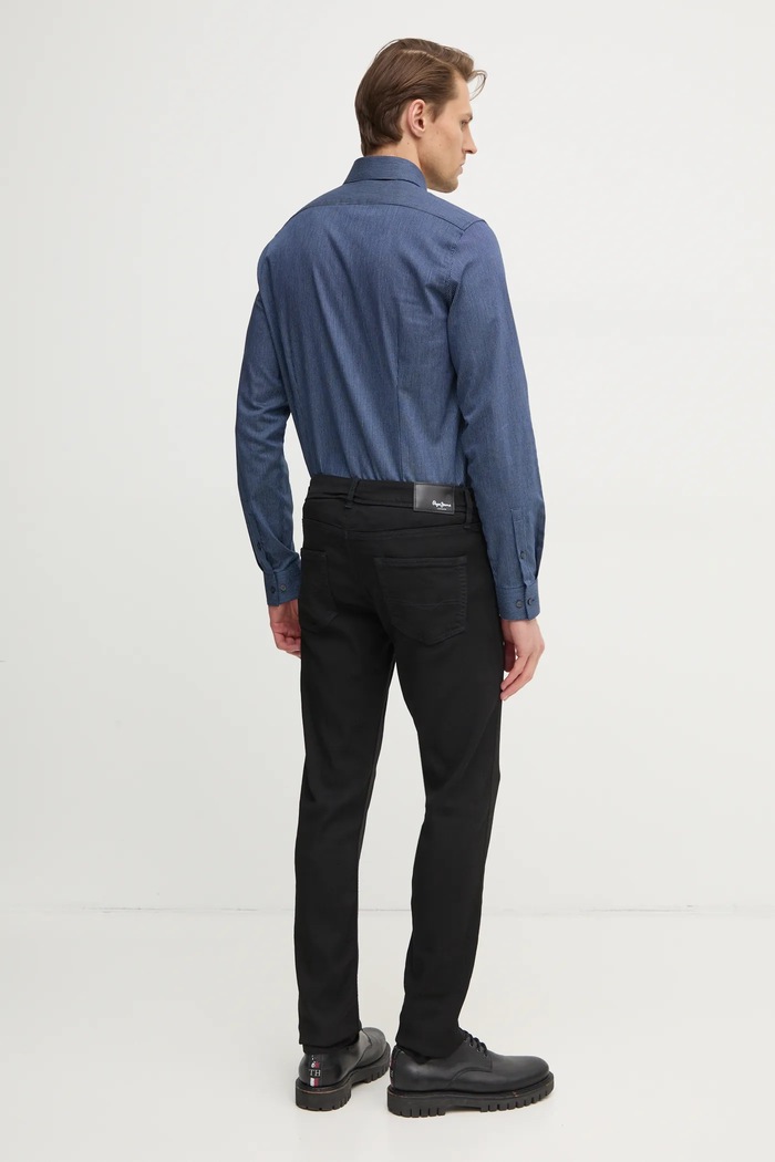 Oblečenie Rifle Pepe Jeans SKINNY JEANS FINSBURY PM207387XM9 čierna