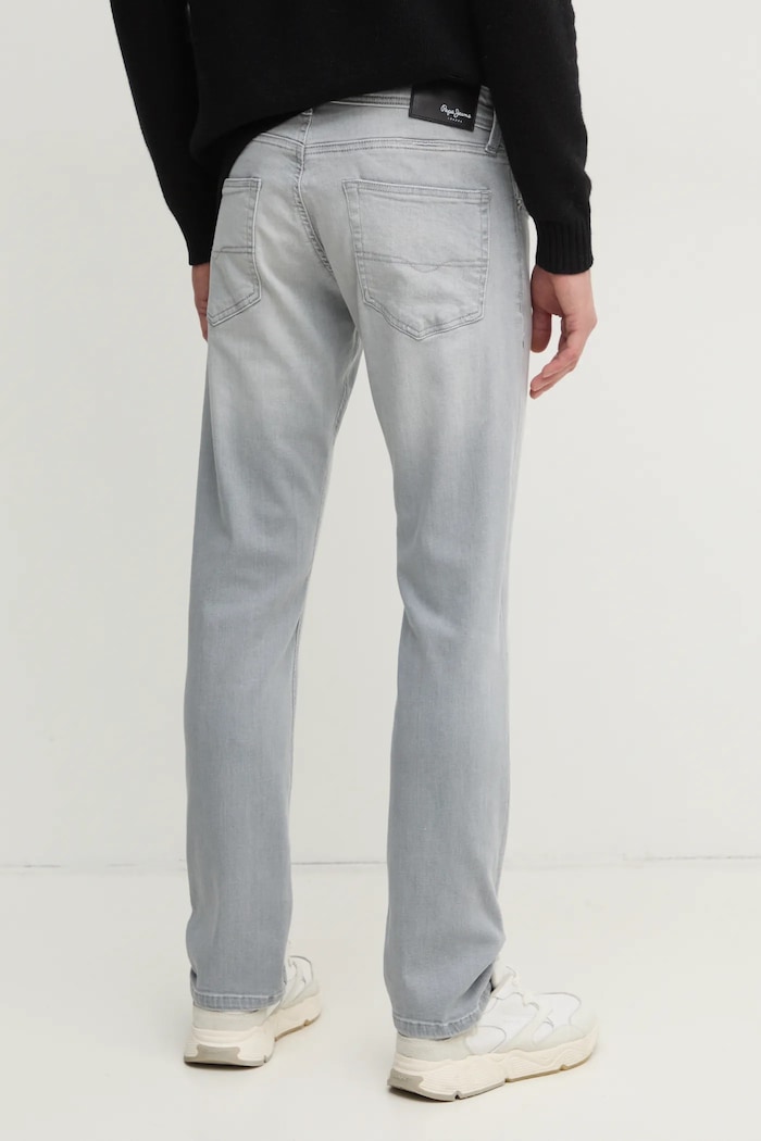 Ruházat Pepe Jeans farmer STRAIGHT JEANS CASH PM207393UM2 szürke
