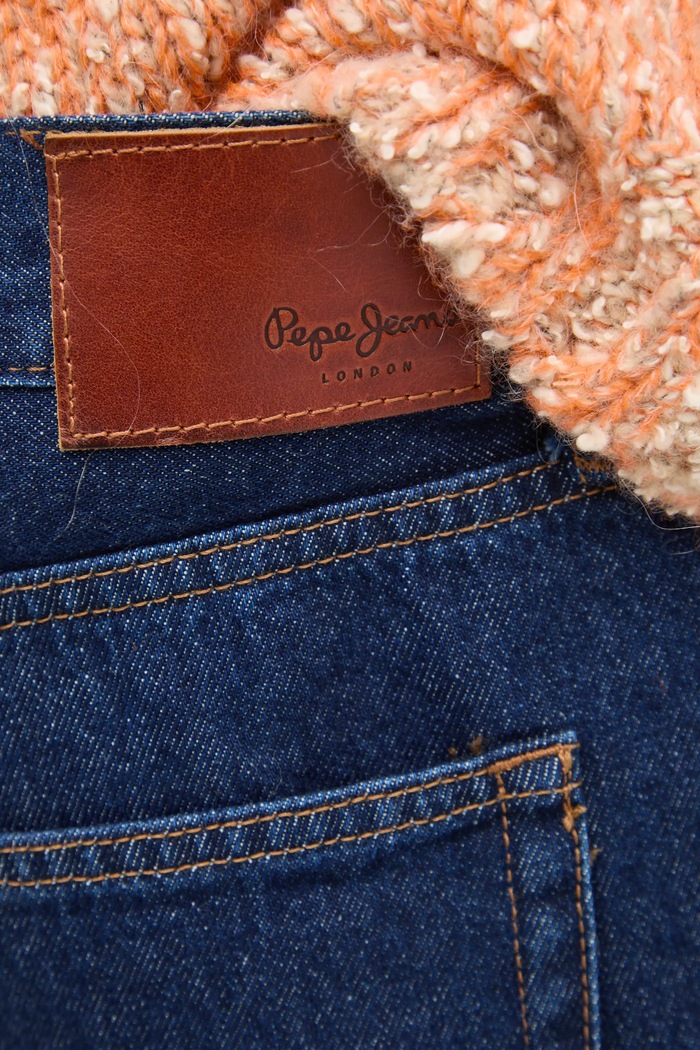 Pepe Jeans jeansy STRAIGHT JEANS BYRON granatowy PM207394CU4