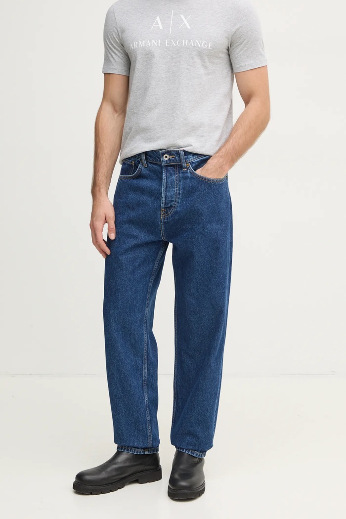 Τζιν παντελόνι Pepe Jeans LOOSE JEANS NILS μπλε PM208027HW5
