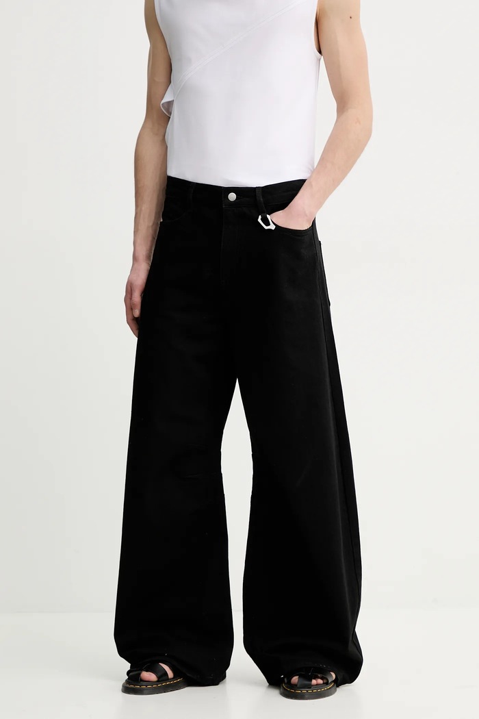 HELIOT EMIL Jeans negru SS25.M.10.199.BLK01