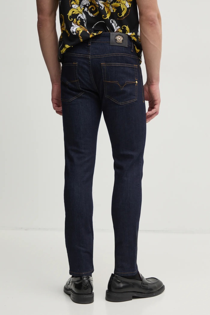 Odzież Versace Jeans Couture jeansy 78GAB5K0.CDWA7 granatowy