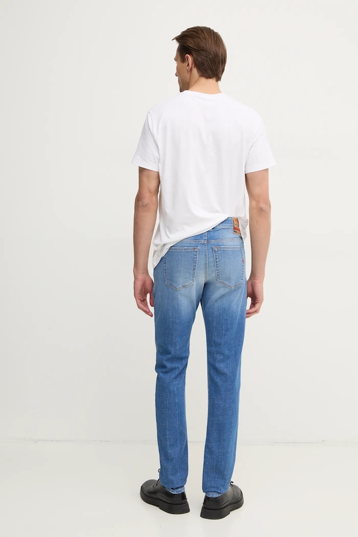 Îmbrăcăminte Diesel jeansi 1979 SLEENKER L.34 TROUSERS A03596.0BMBQ albastru