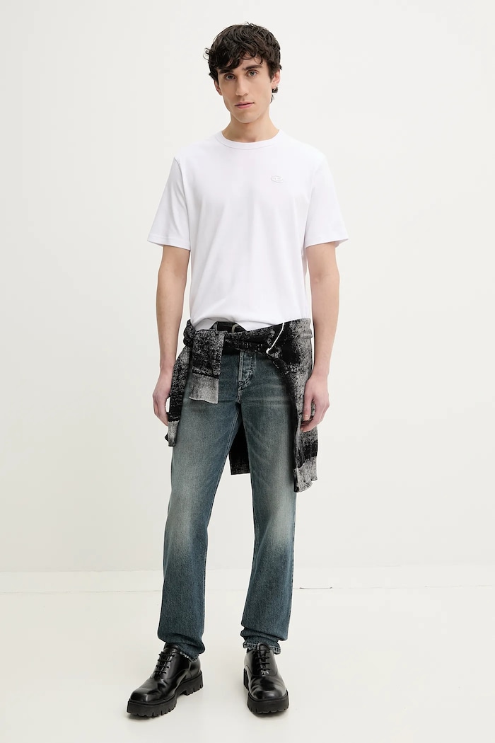 Diesel Džíny Diesel 2023 D-FINITIVE L.32 TROUSERS A10229.007Y7 modrá SS25