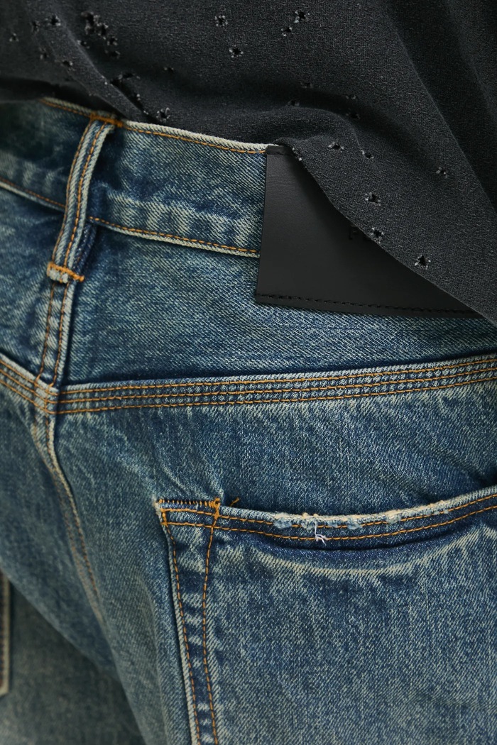 PURPLE BRAND jeans HADLEY VINTAGE P011.HVDK125 albastru