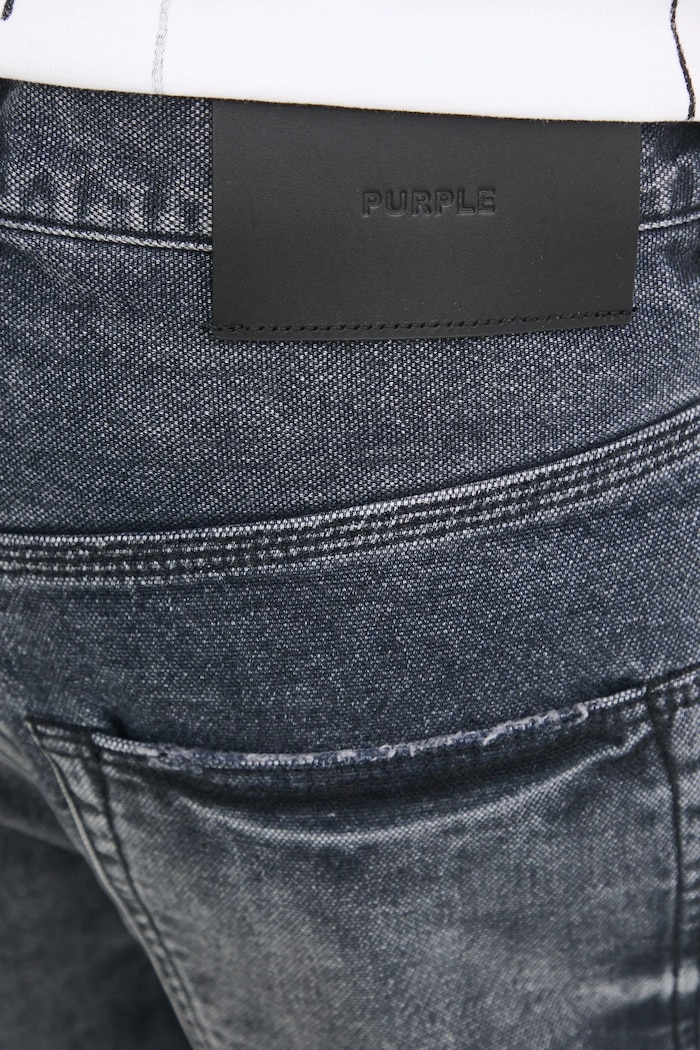 PURPLE BRAND jeansy ROYALTIES CANVAS szary P018.RYCN125