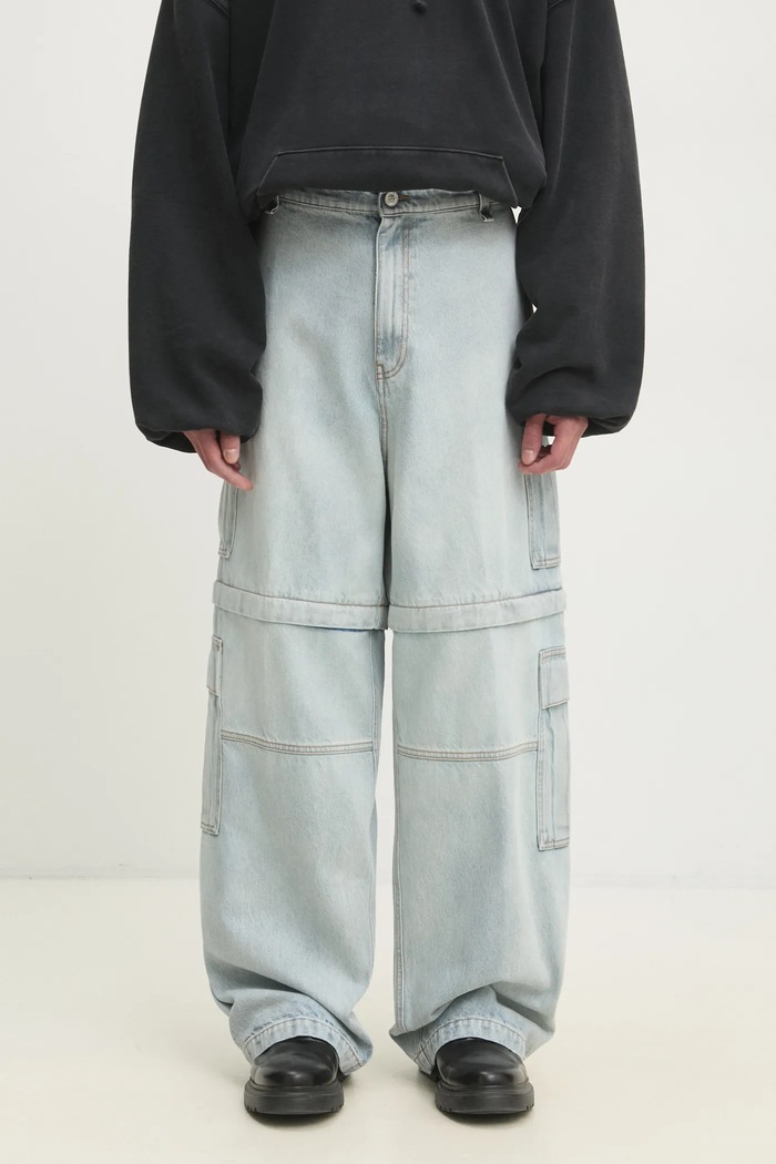 VETEMENTS jeans Cargo blu UA66PA520L
