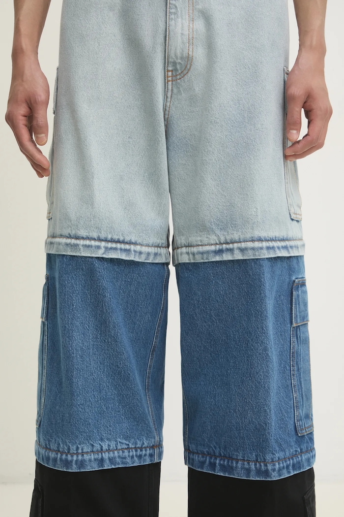 VETEMENTS jeansy Deconstructed Triple Cargo UA66PA510N