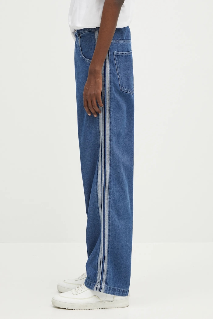 adidas Originals jeansy Firebird JC6234 niebieski AW25