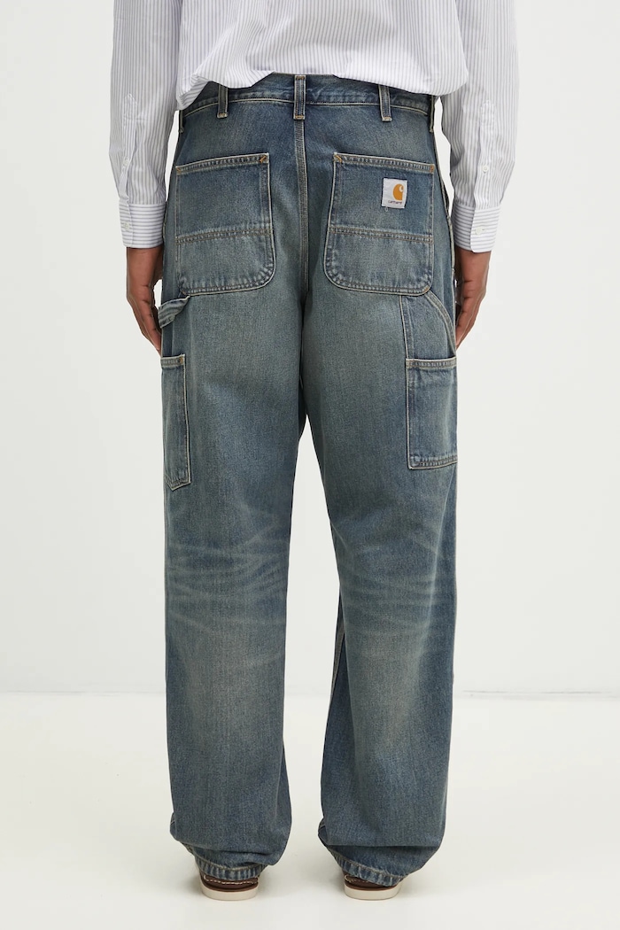 Abbigliamento Carhartt WIP jeans Double Knee Pant I032699.014Q blu
