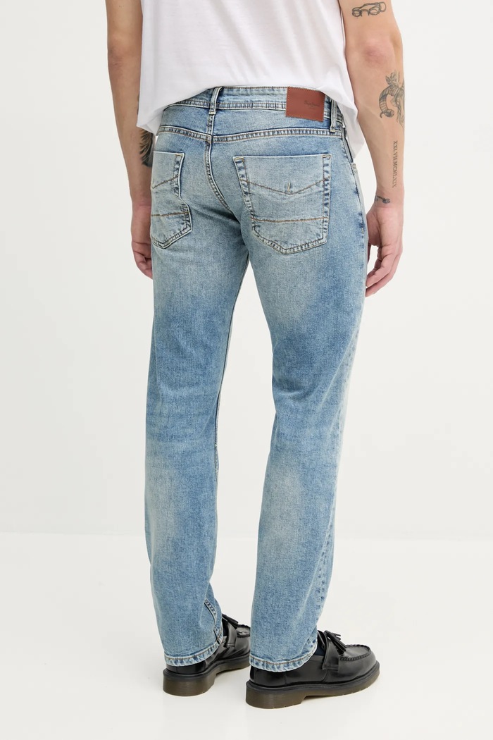 Oblečenie Rifle Pepe Jeans STRAIGHT JEANS CASH PM207393NC5 modrá