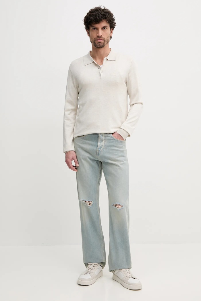 Oblečenie Rifle Pepe Jeans STRAIGHT JEANS '73 TINT PM208200 modrá