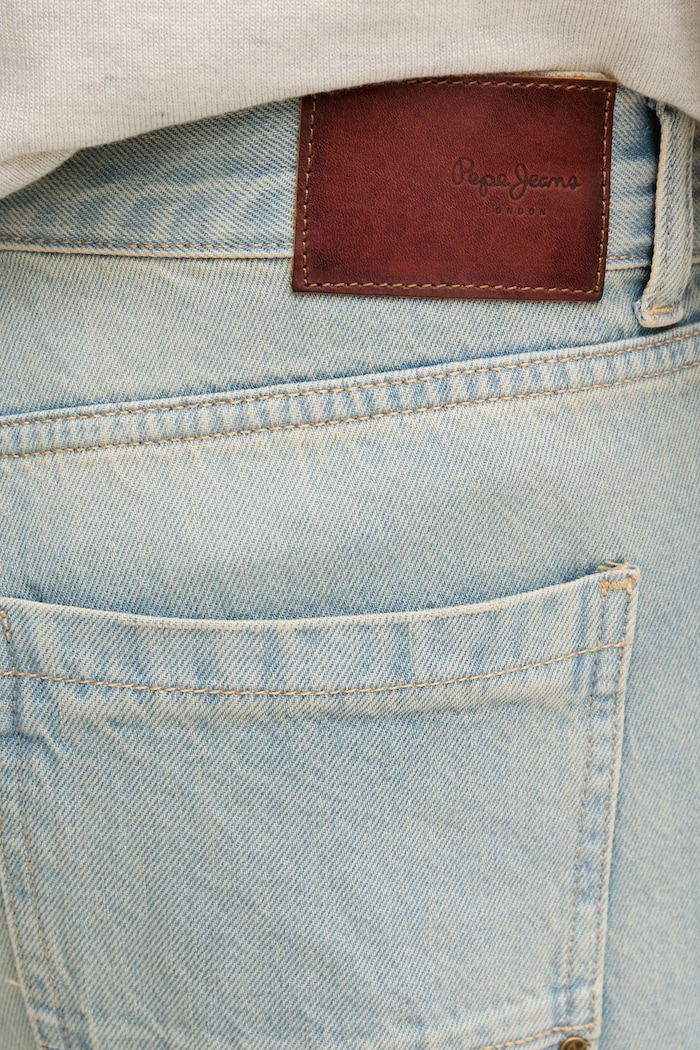 Rifle Pepe Jeans STRAIGHT JEANS '73 TINT modrá PM208200