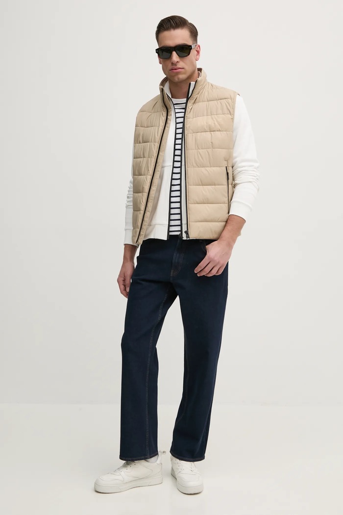Kavbojke Michael Kors CF4900K31X mornarsko modra SS25