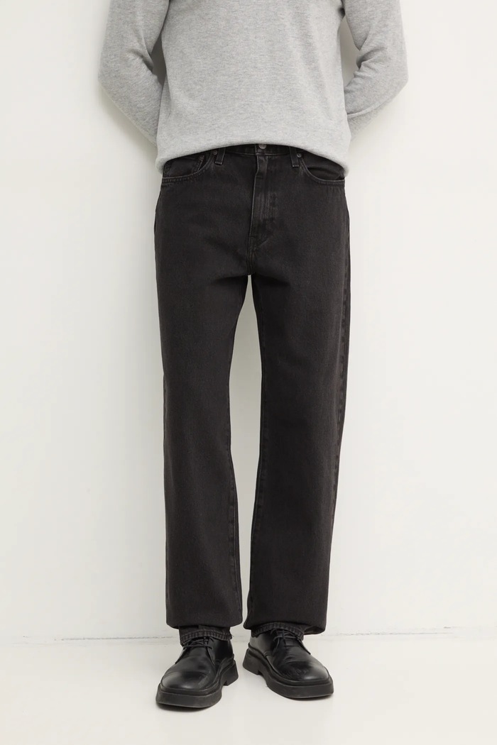 Levi's jeansy 568™ LOOSE STRAIGHT czarny 29037.0066
