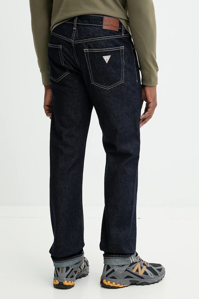 Oblečení Bavlněné kalhoty Guess Jeans M4BA80.D5HS1 námořnická modř