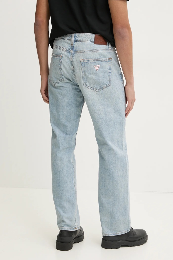 Odzież Guess Jeans Jeansy M5RAB3.D5DO1 niebieski