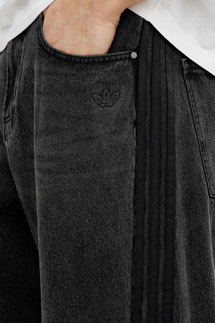 adidas Originals jeans DENIM JEANS nero JY6291