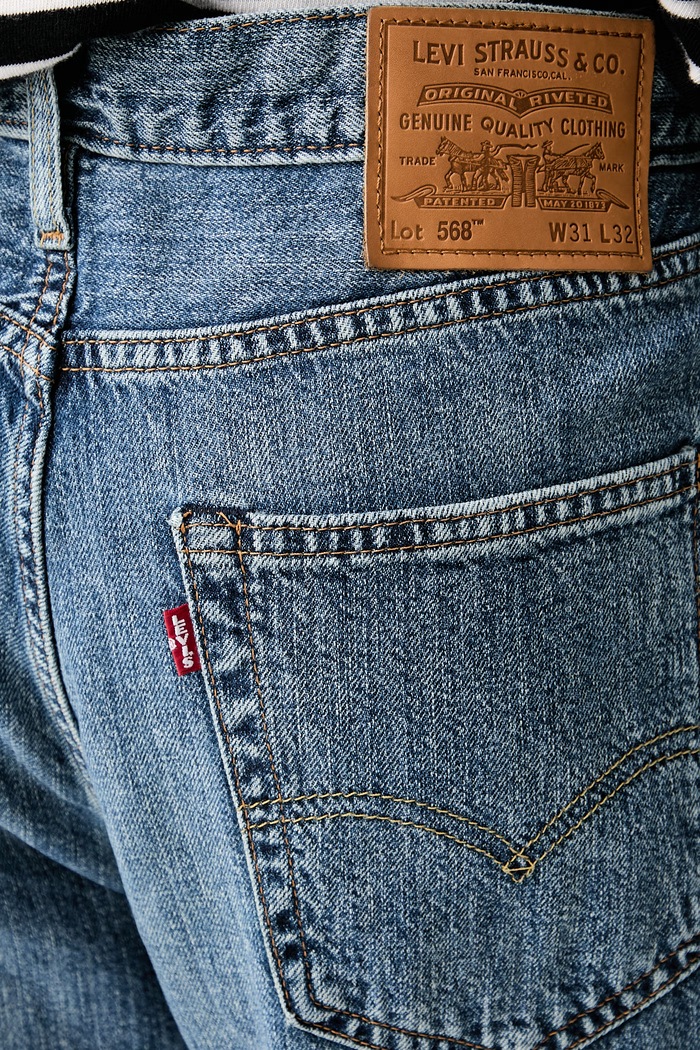 Levi's ίσια Ανδρικά 568™ LOOSE STRAIGHT μπλε 29037.