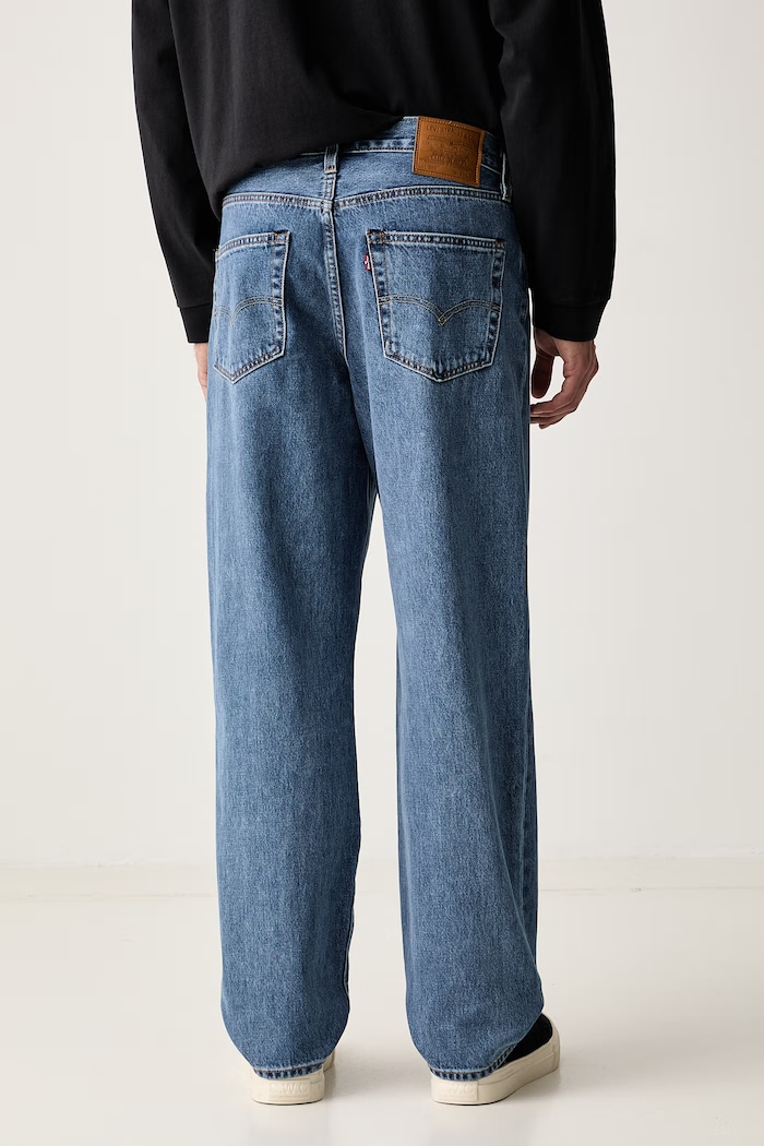 Odzież Levi's jeansy straight męskie 568™ LOOSE STRAIGHT 29037. niebieski