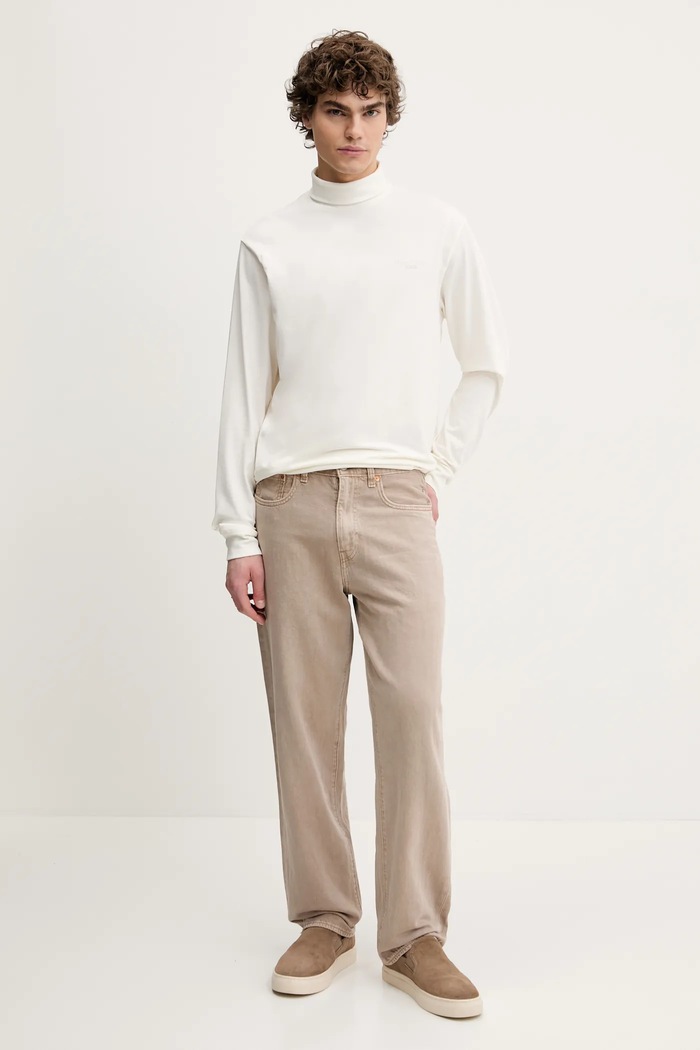 Levi's jeansy straight męskie 568™ LOOSE STRAIGHT 29037. beżowy AA00