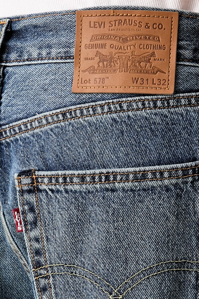 Levi's jeansy męskie 578™ BAGGY niebieski A4750