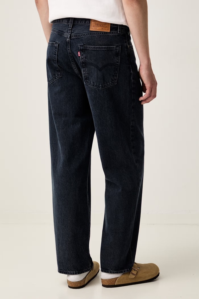 Odzież Levi's jeansy męskie 578™ BAGGY A4750 granatowy