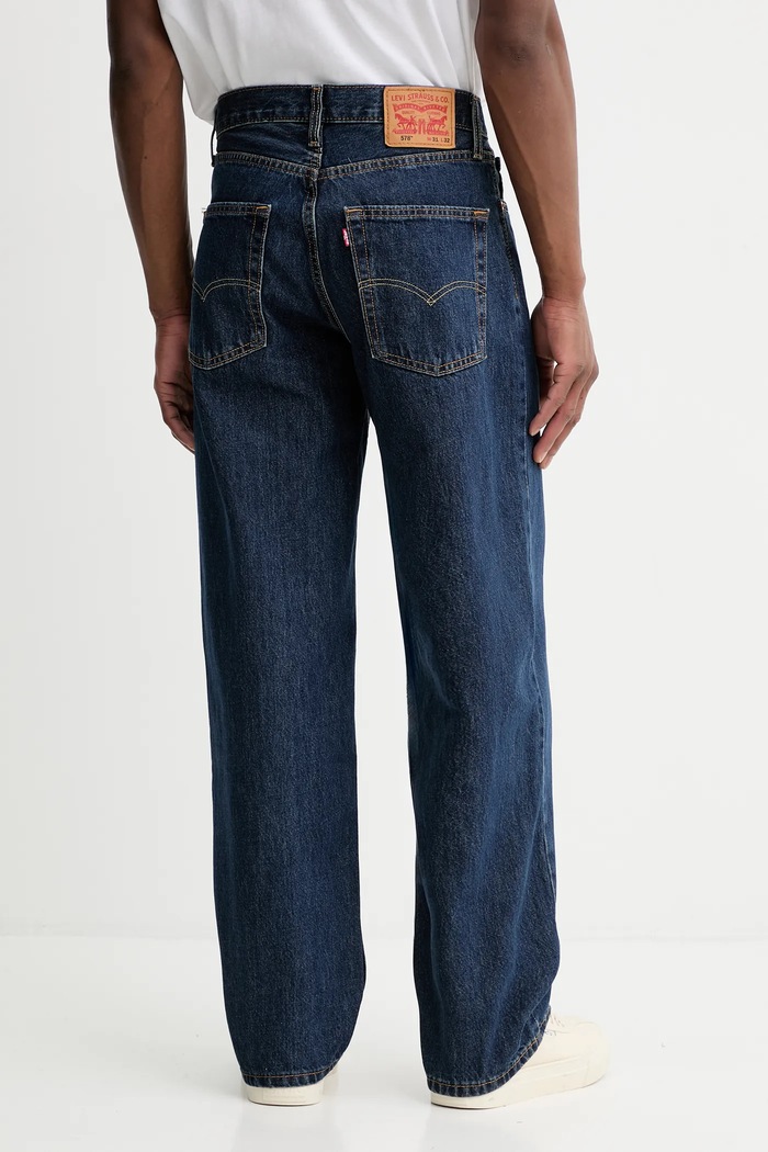 Oblečenie Rifle Levi's 578 BAGGY A4750 tmavomodrá