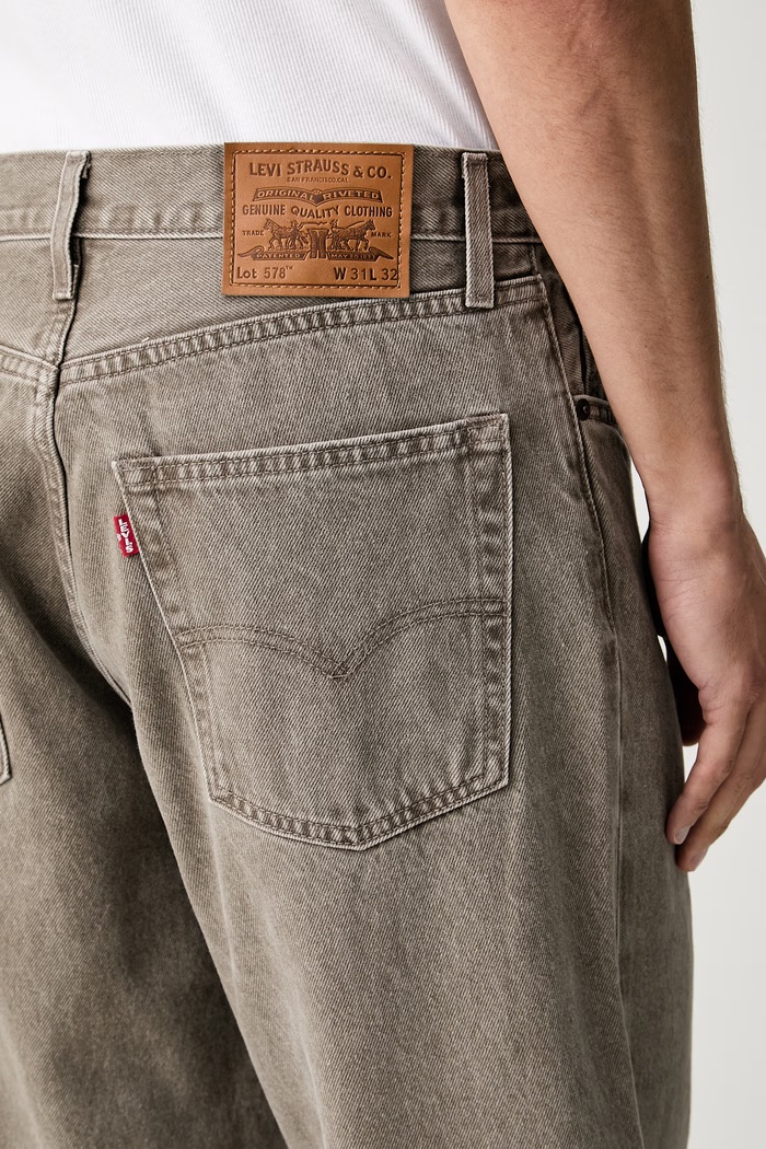 Levi's jeansy męskie 578™ BAGGY szary A4750