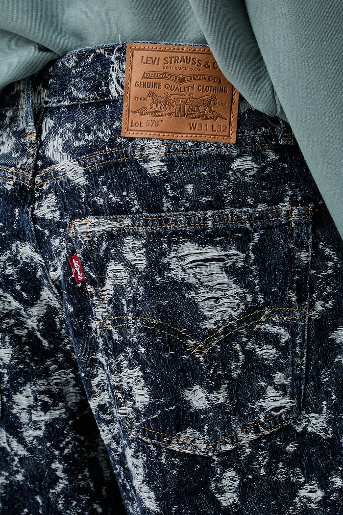 Levi's blugi pentru bărbați 578™ BAGGY albastru A4750