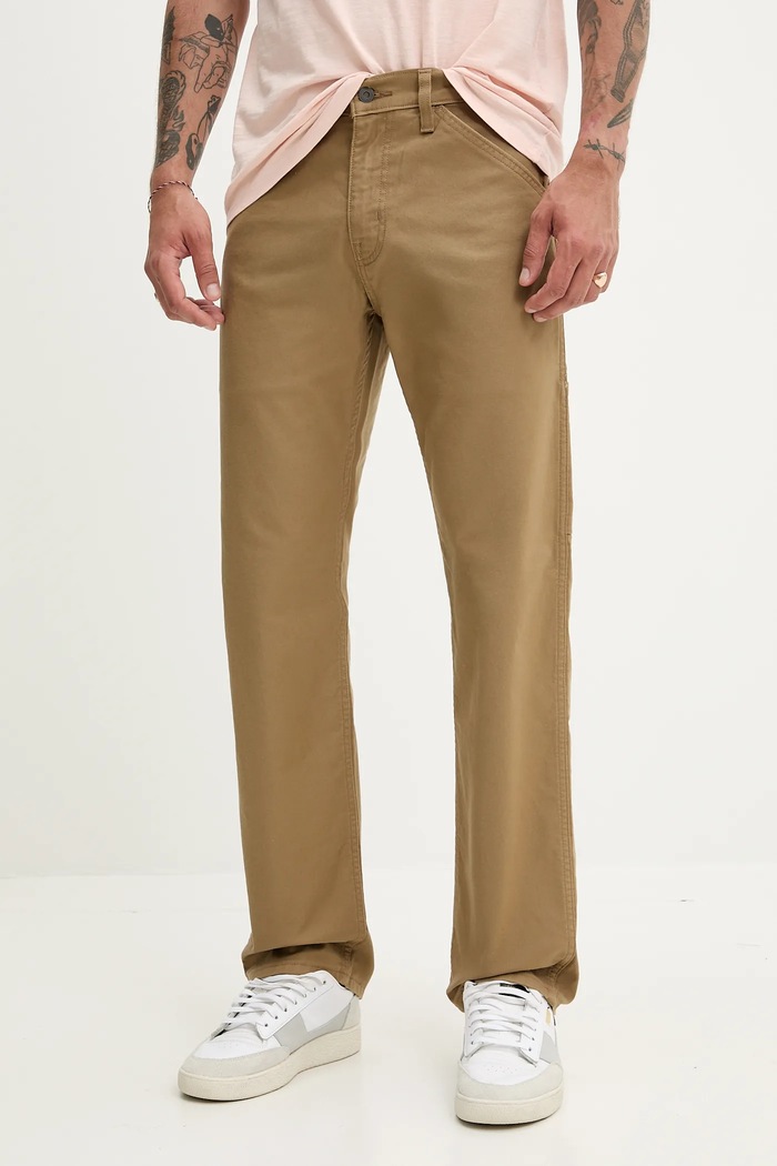Levi's jeansi WORKWEAR 505 UTILITY verde 34233