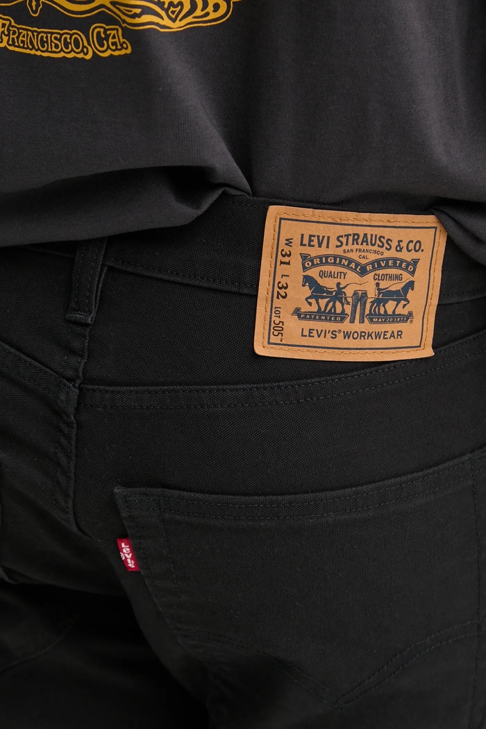Rifle Levi's WORKWEAR 505 UTILITY čierna 34233