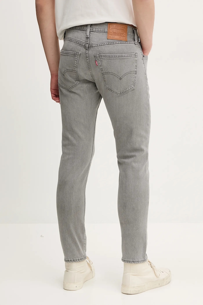Ρούχα Τζιν παντελόνι Levi's 512 SLIM TAPER 28833.1414 γκρί