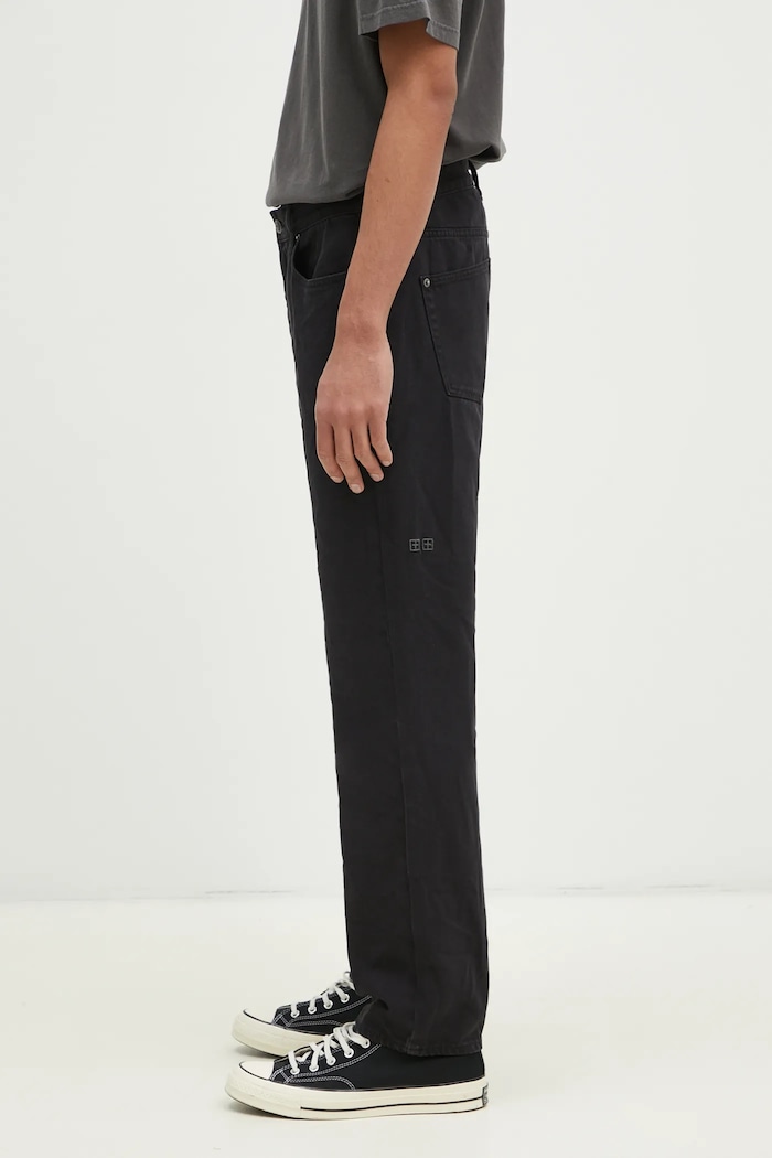 KSUBI jeans Hazlow Ghosted MPS25DJ007 negru SS25