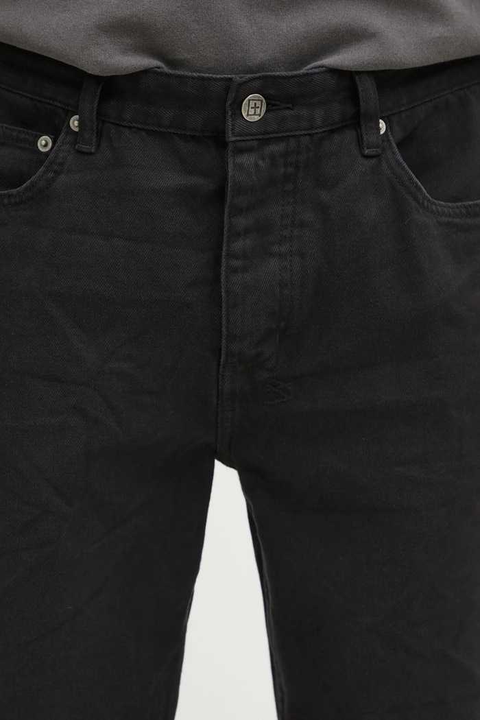 KSUBI jeans Hazlow Ghosted negru MPS25DJ007