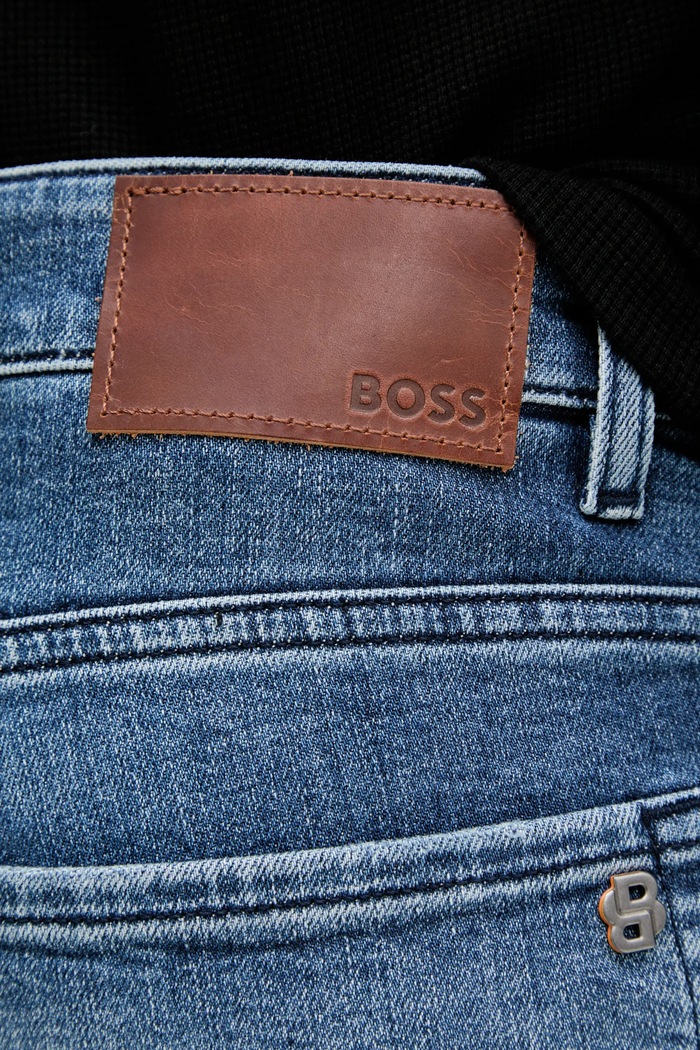 Džíny BOSS Orange modrá 50537824