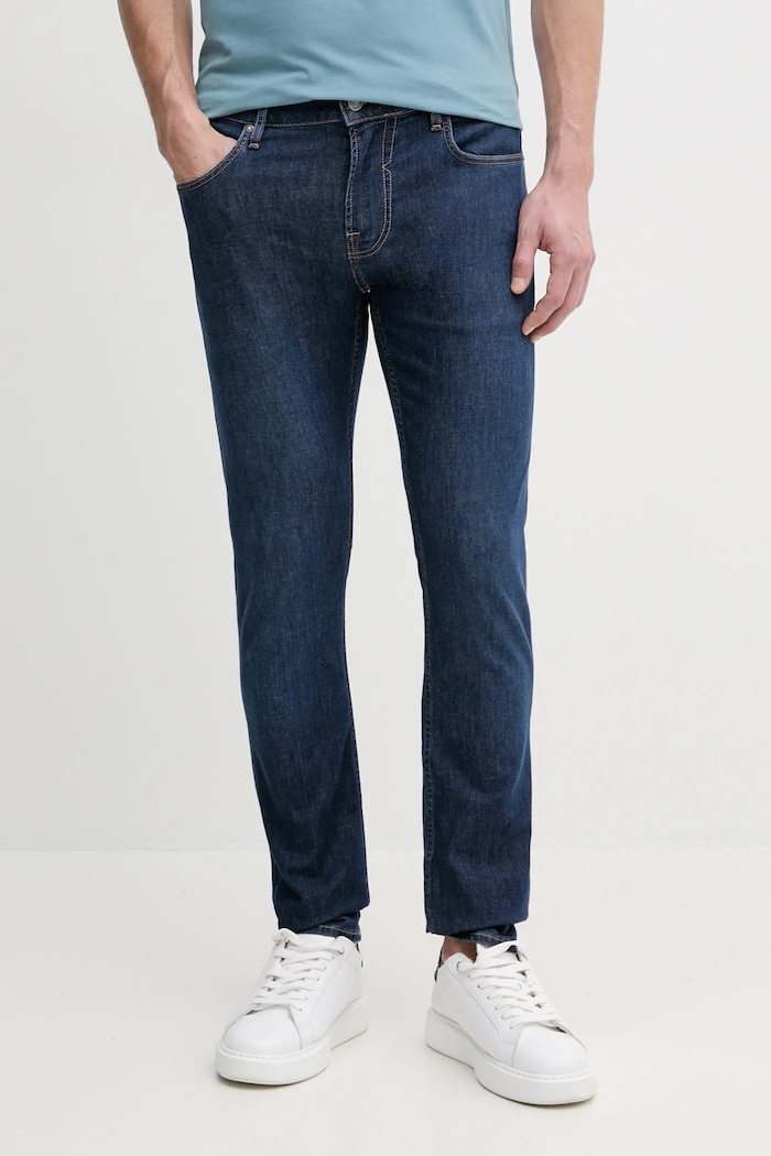 Guess jeansi CHRIS bleumarin M5GA27.D5MZ1