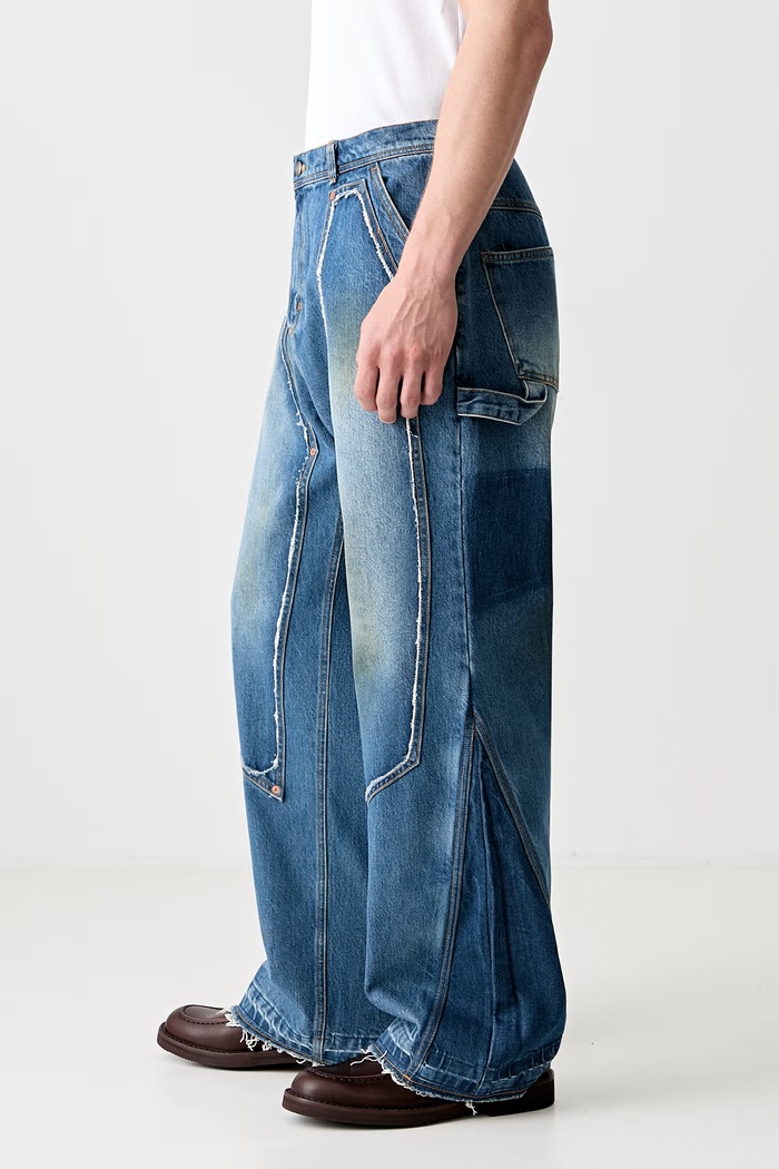 Andersson Bell jeans Rodeo Carpenter Wide apa793m blu SS25