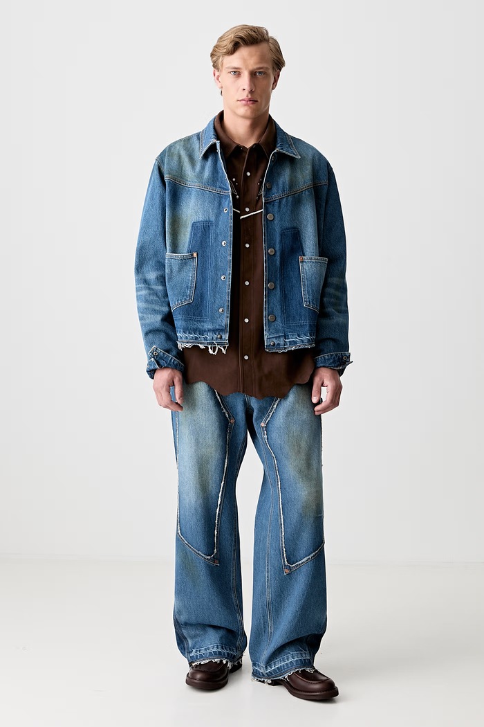 Andersson Bell jeans Rodeo Carpenter Wide apa793m blu