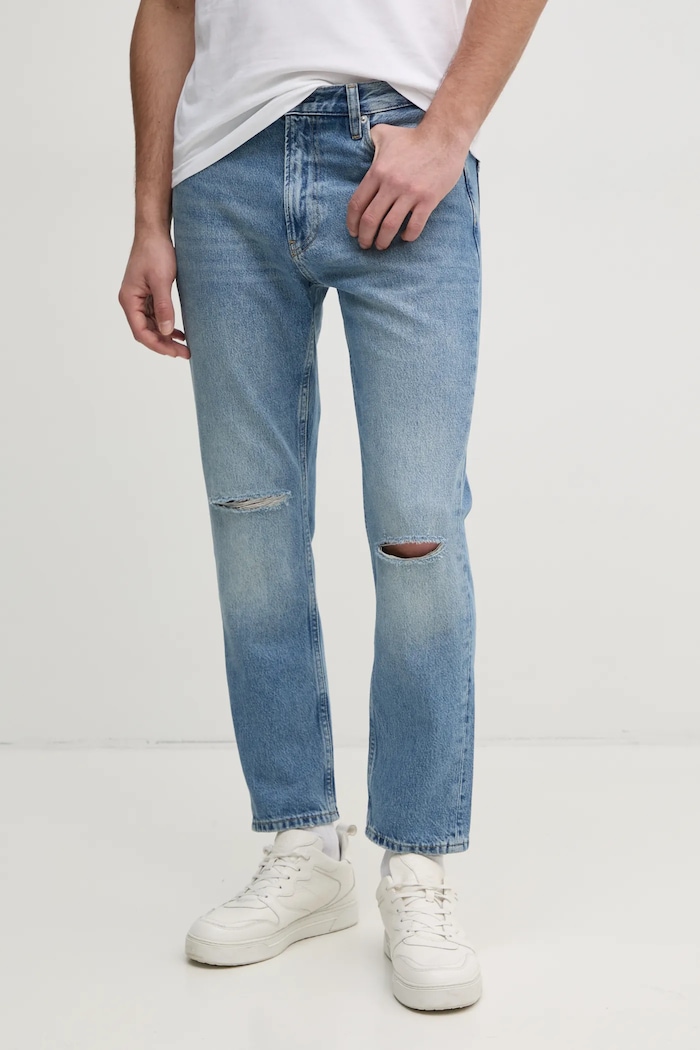 Traperice Calvin Klein Jeans plava J30J327173
