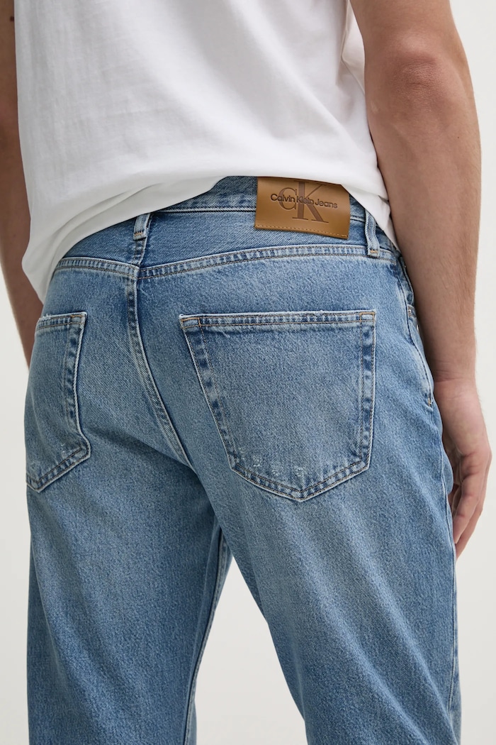 Traperice Calvin Klein Jeans plava J30J327173