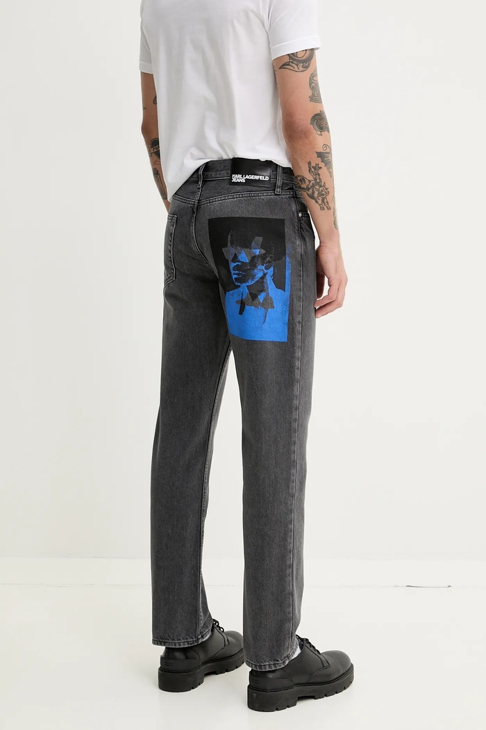 Traperice Karl Lagerfeld Jeans A2M10131 siva SS25