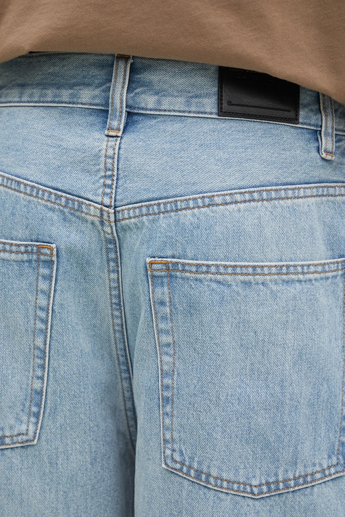 Helmut Lang farmer Cocoon Jeans.Bklyn P O10DM201 kék