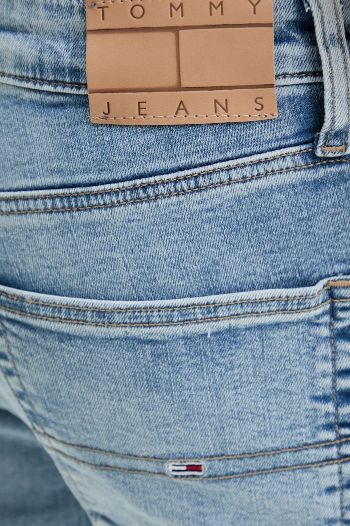 Rifle Tommy Jeans modrá DM0DM20985
